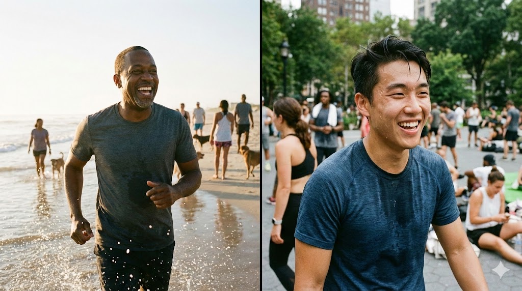 아르기닌을 섭취하고 활력을 되찾은 모습