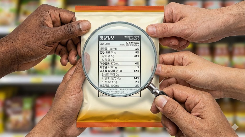 홍삼 제품 성분표 확인법