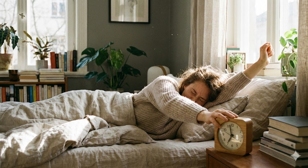 朝の目覚めとストレッチ