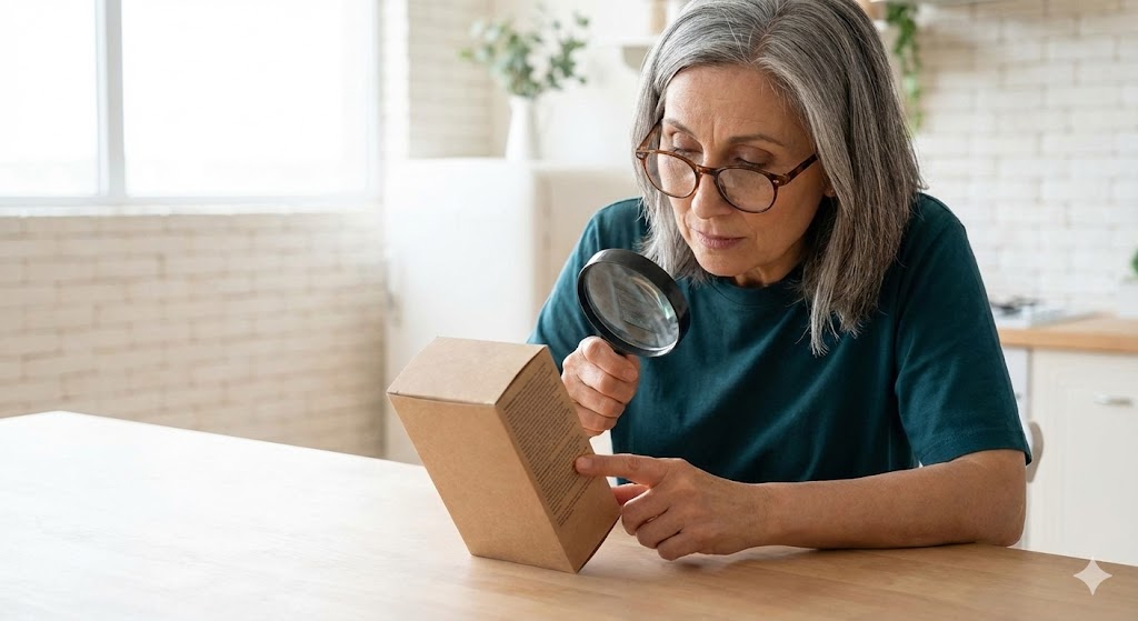 MSM 원료 및 성분표 확인 방법