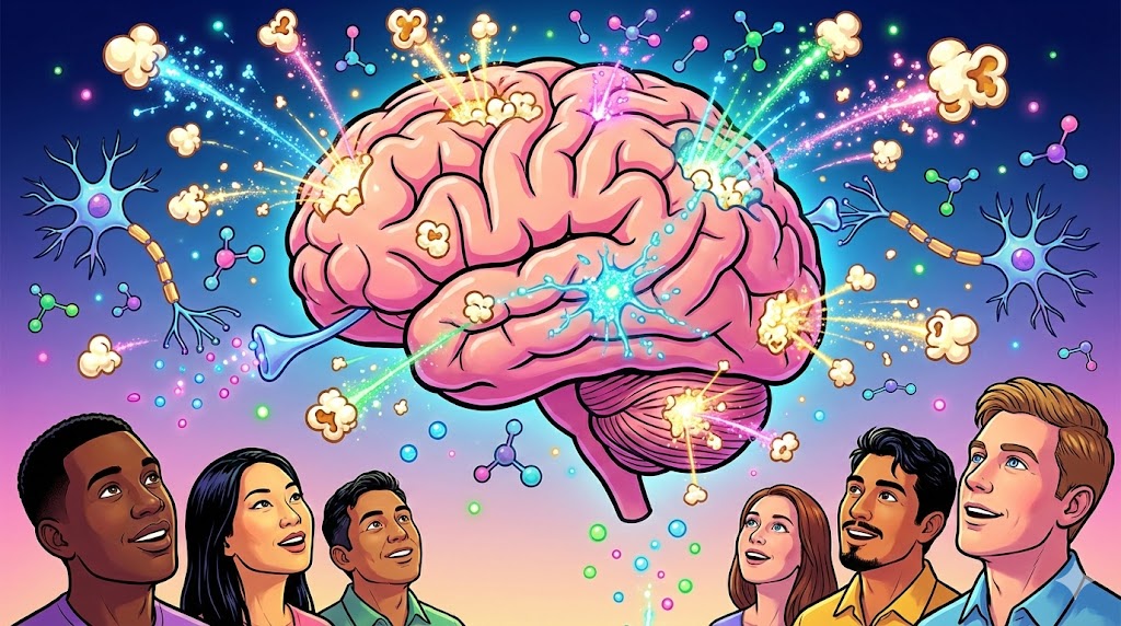 팝콘 브레인 현상, 도파민 분비 원리