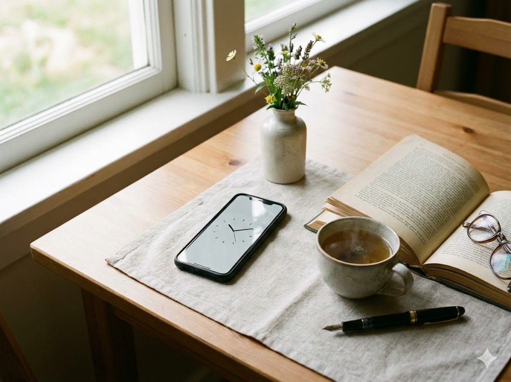 스마트폰 흑백모드 설정, 독서와 차