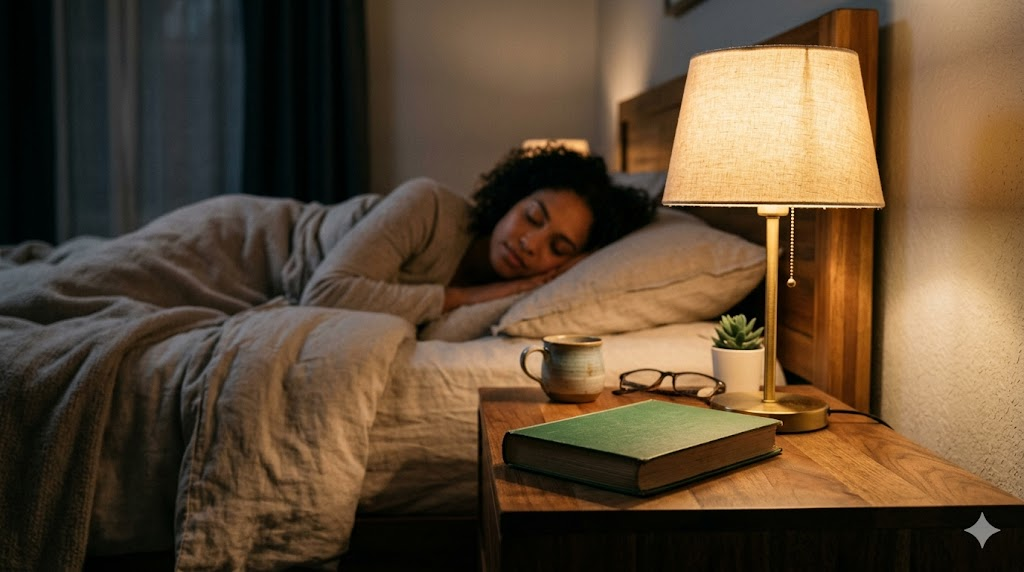 독서 습관을 시작하기 전 편안한 분위기의 사진